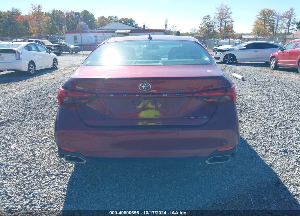 2019 TOYOTA AVALON LIMITED VIN: 4T1BZ1FB0KU010029