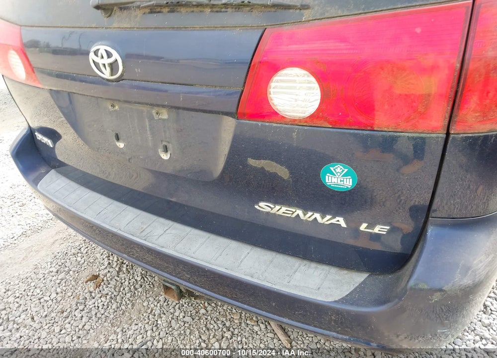 2006 TOYOTA SIENNA LE VIN: 5TDZA23C06S490337
