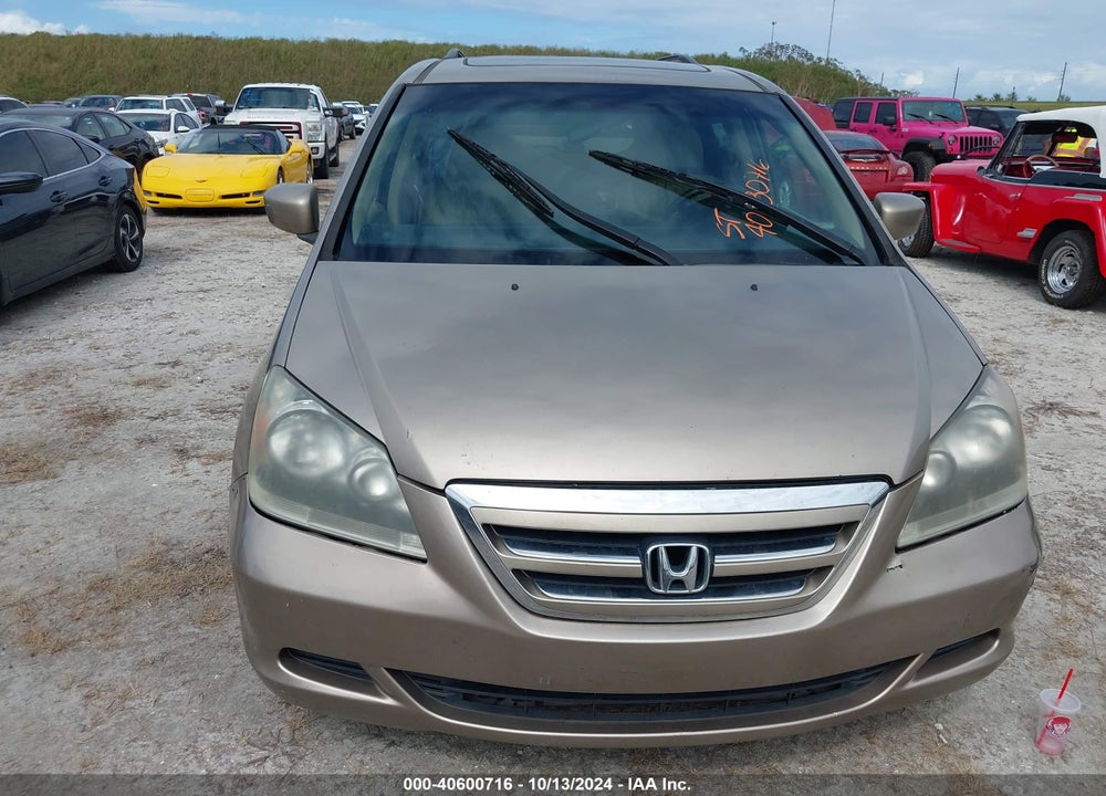 2007 HONDA ODYSSEY EX-L VIN: 5FNRL38787B086963