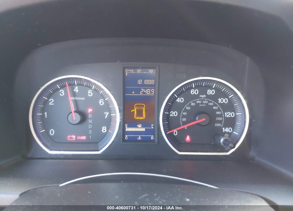 2011 HONDA CR-V LX VIN: 5J6RE3H3XBL018963