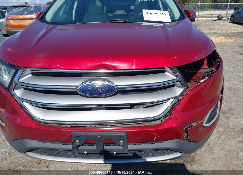 2016 FORD EDGE TITANIUM VIN: 2FMPK3K87GBB02574