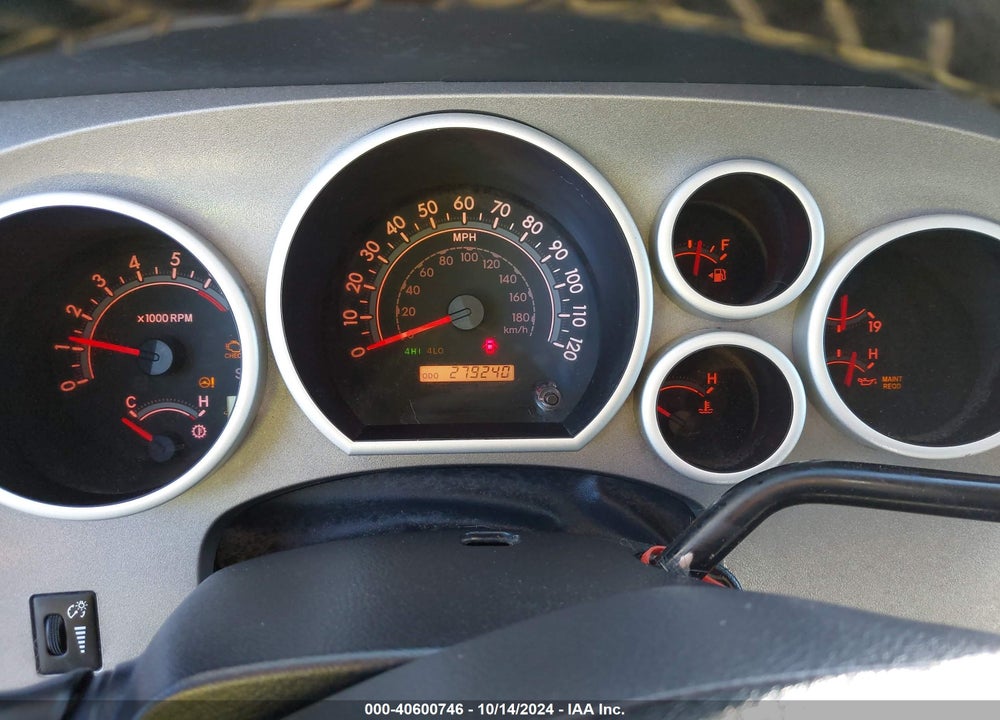 2013 TOYOTA TUNDRA GRADE 4.6L V8 VIN: 5TFUM5F13DX044414