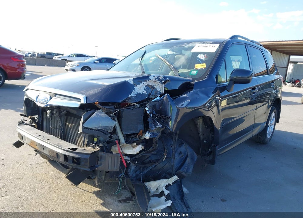 2016 SUBARU FORESTER 2.5I LIMITED VIN: JF2SJAHCXGH558932