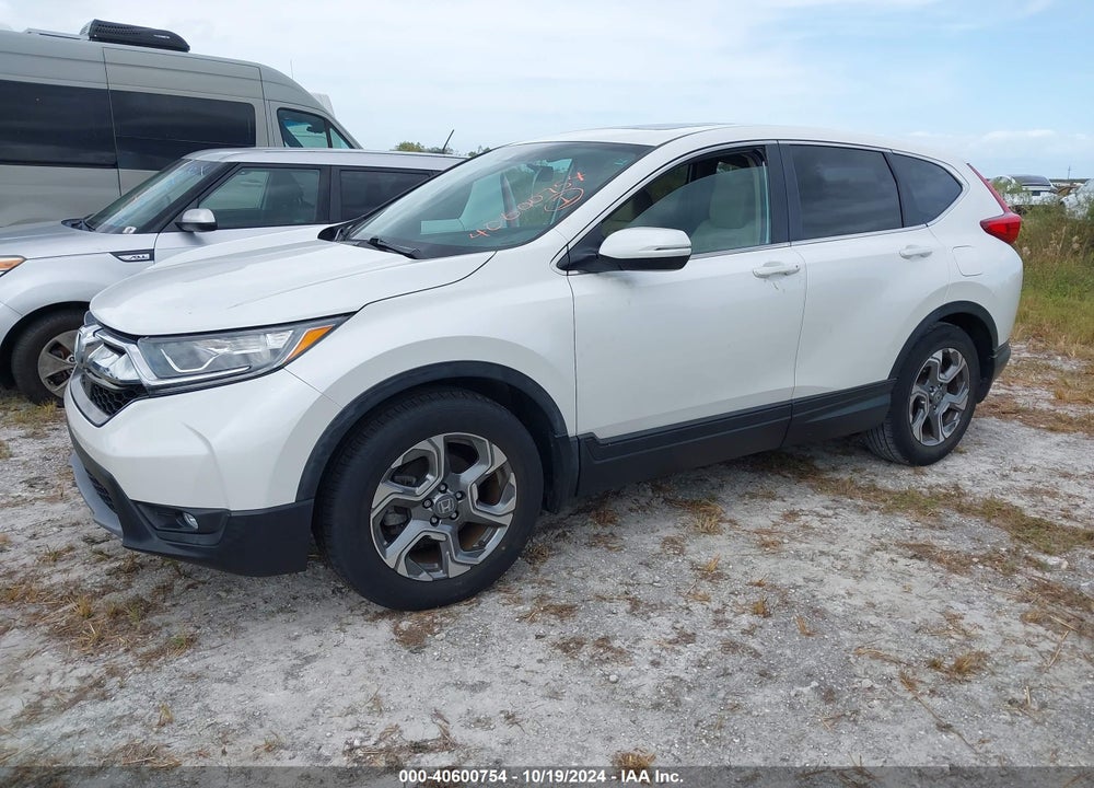 2019 HONDA CR-V EX VIN: 5J6RW1H56KL007302
