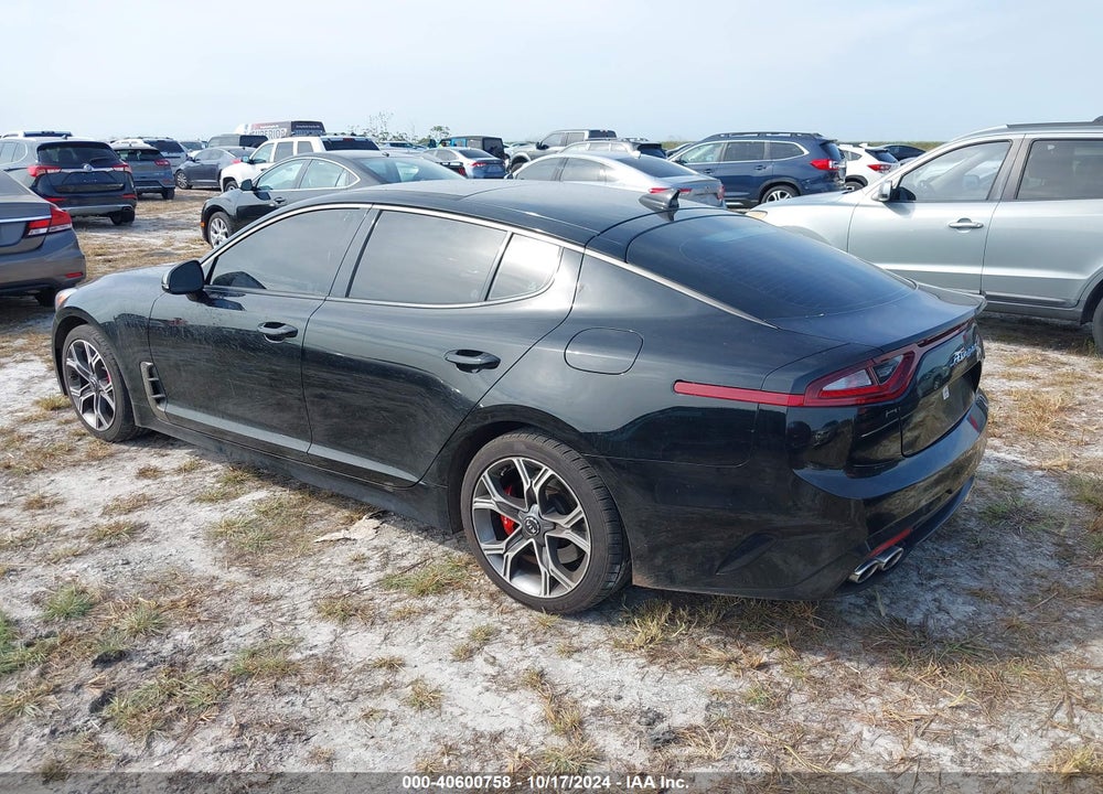 2019 KIA STINGER GT2 VIN: KNAE55LC0K6067334