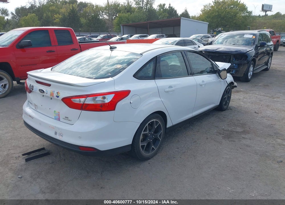 2014 FORD FOCUS SE VIN: 1FADP3F20EL259218