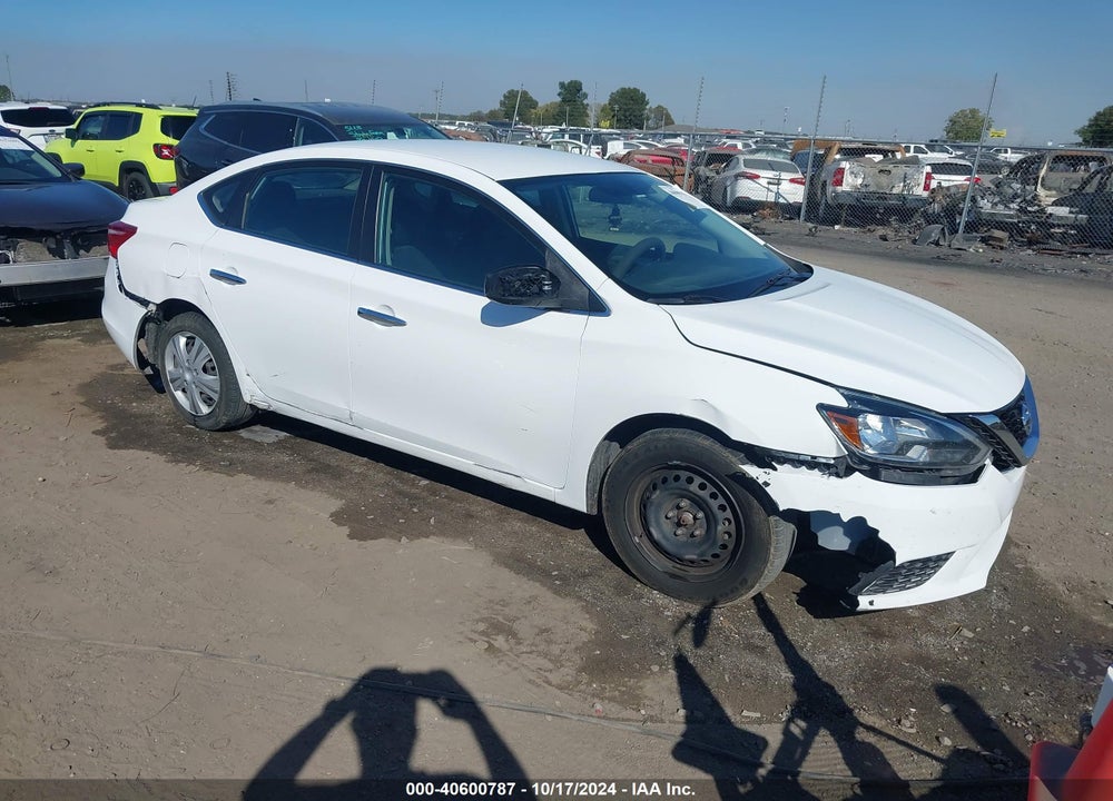 2019 NISSAN SENTRA S VIN: 3N1AB7AP1KY359839