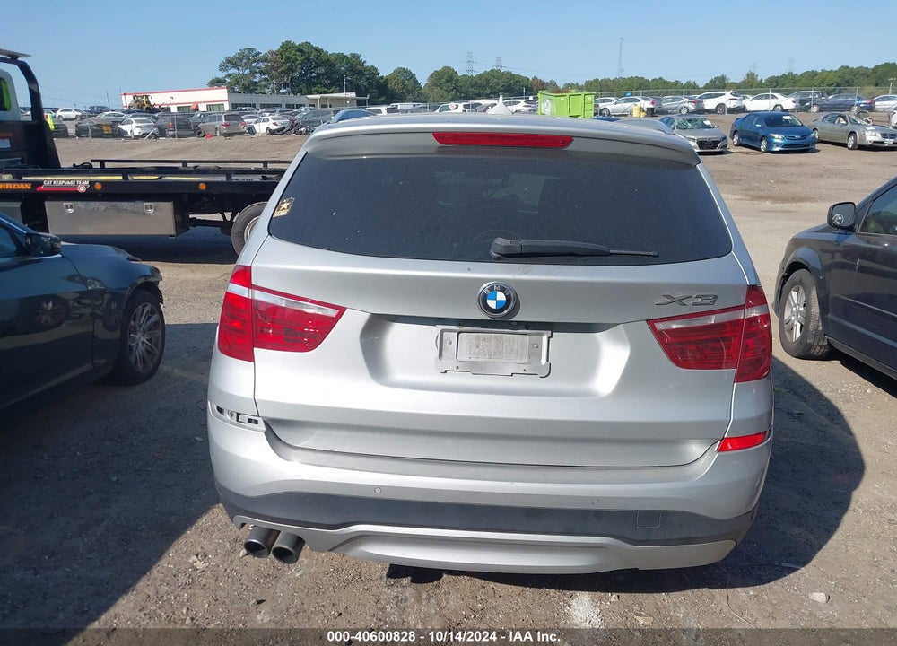 2017 BMW X3 SDRIVE28I VIN: 5UXWZ7C30H0V93836