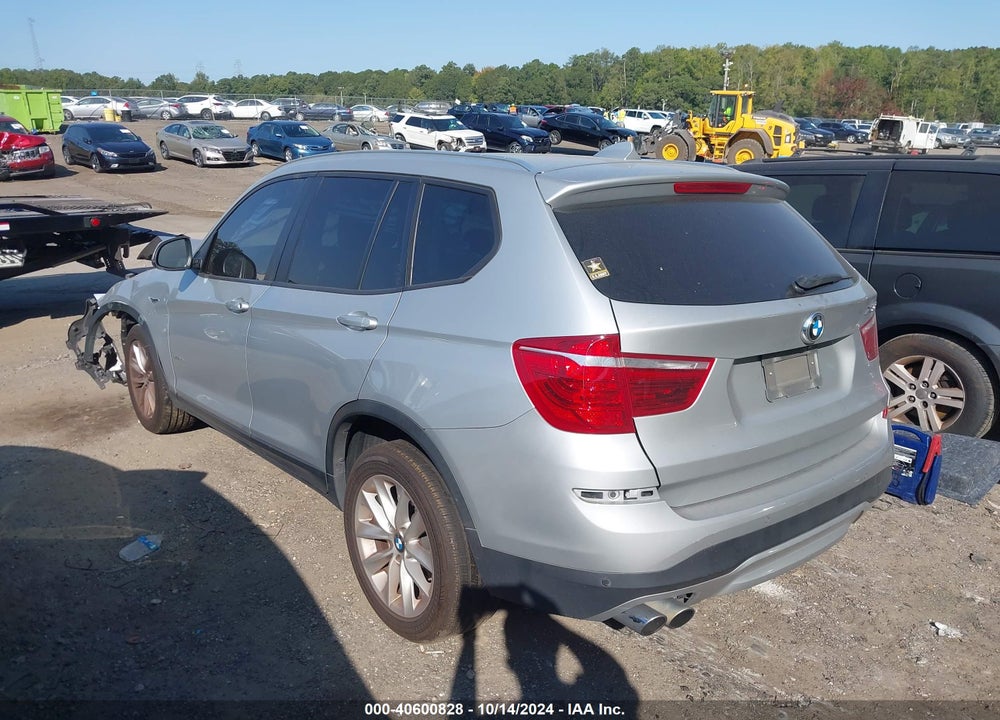 2017 BMW X3 SDRIVE28I VIN: 5UXWZ7C30H0V93836
