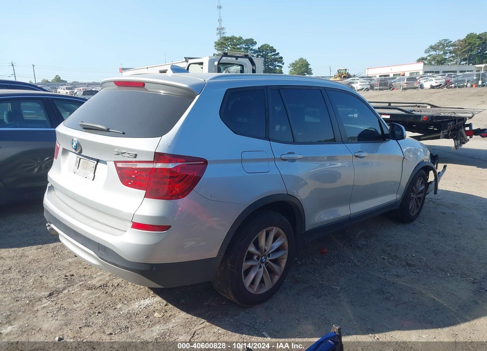 2017 BMW X3 SDRIVE28I VIN: 5UXWZ7C30H0V93836