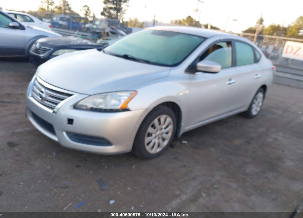 2014 NISSAN SENTRA FE+ S/FE+ SV/S/SL/SR/SV VIN: 3N1AB7APXEL668825