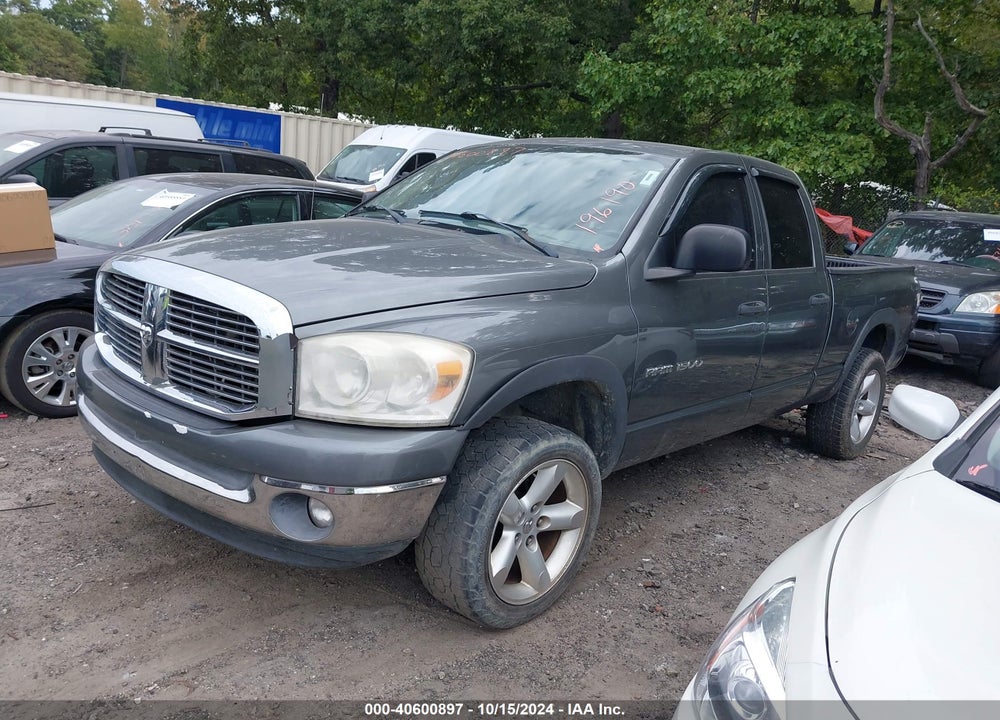 2007 DODGE RAM 1500 SLT VIN: 1D7HA18P57S196190