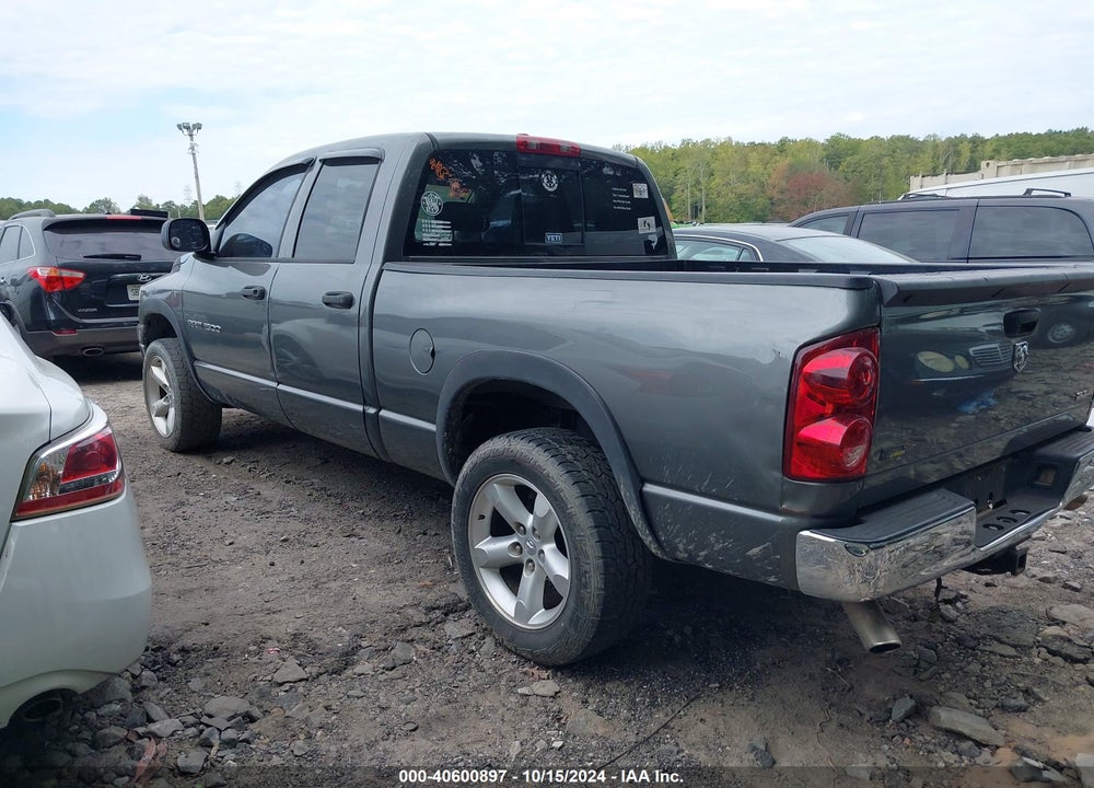 2007 DODGE RAM 1500 SLT VIN: 1D7HA18P57S196190