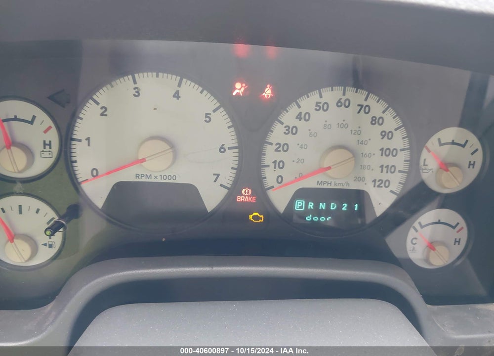 2007 DODGE RAM 1500 SLT VIN: 1D7HA18P57S196190