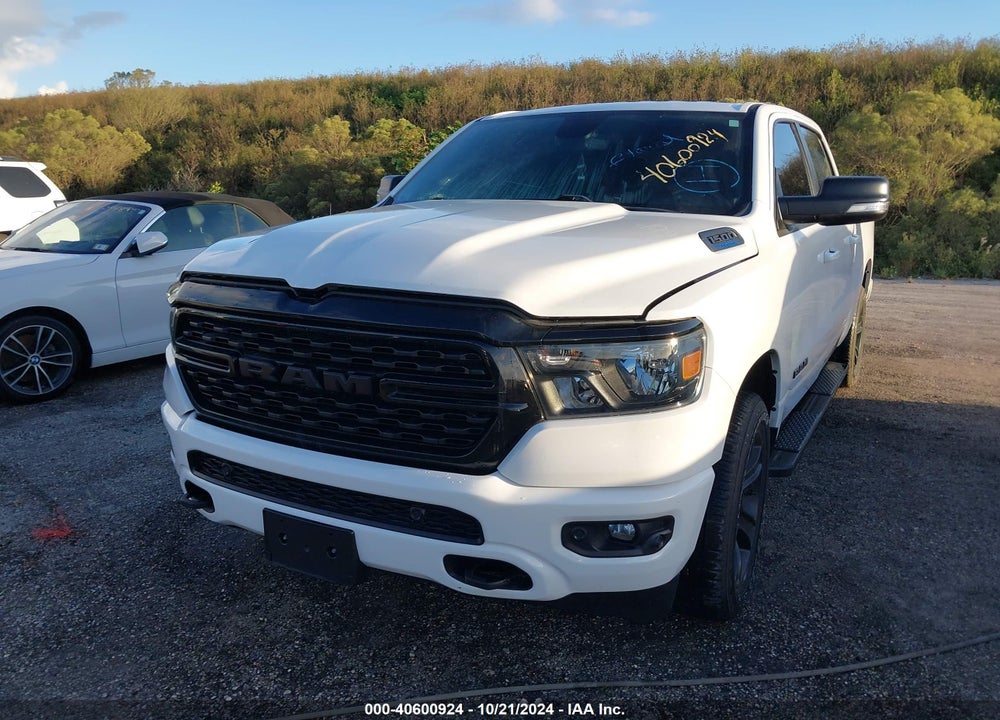 2022 RAM 1500 BIG HORN 4X4 5'7 BOX VIN: 1C6RRFFG3NN384216