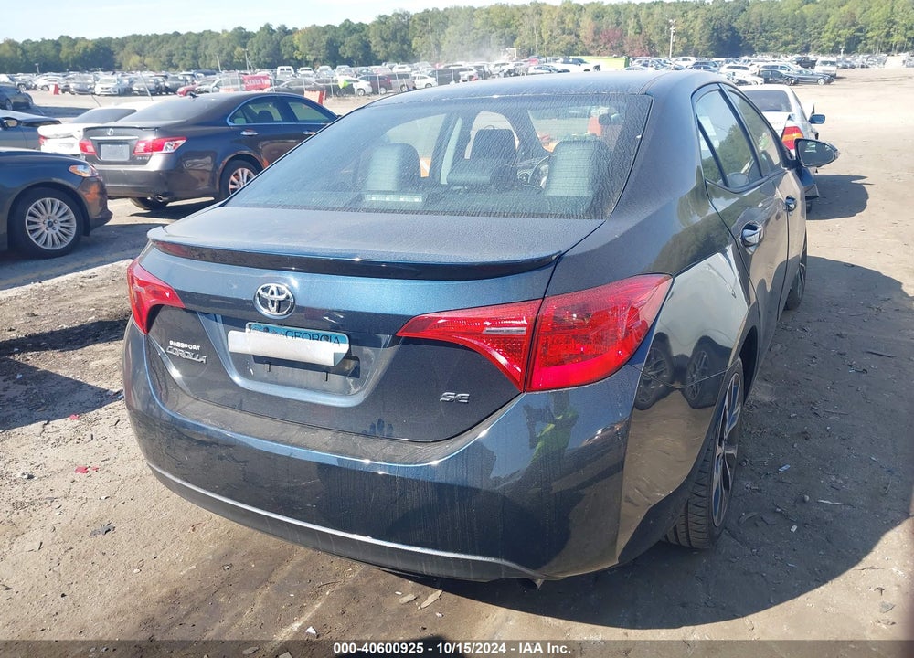 2017 TOYOTA COROLLA SE VIN: 2T1BURHE9HC819852