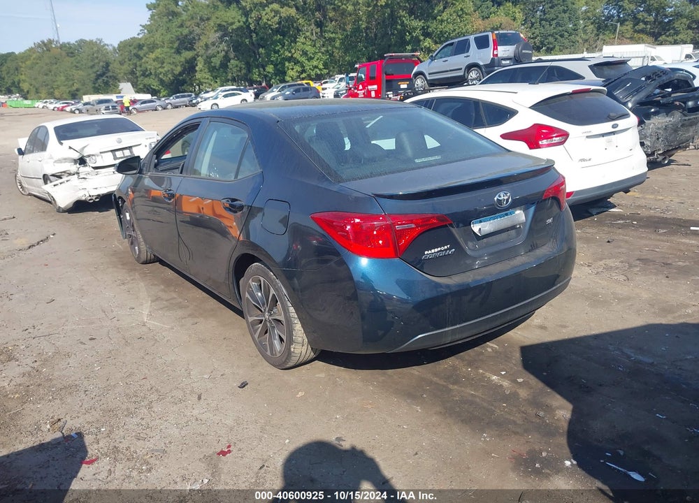2017 TOYOTA COROLLA SE VIN: 2T1BURHE9HC819852