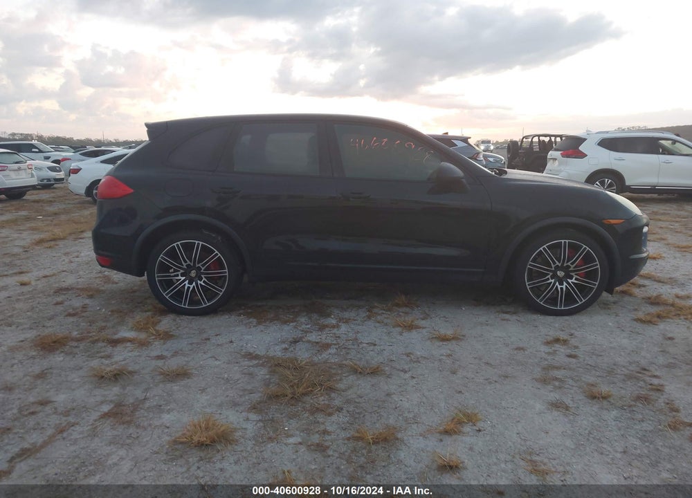 2012 PORSCHE CAYENNE TURBO VIN: WP1AC2A2XCLA84210