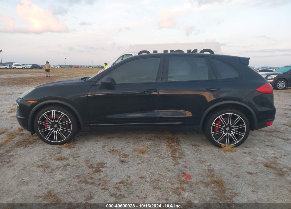 2012 PORSCHE CAYENNE TURBO VIN: WP1AC2A2XCLA84210