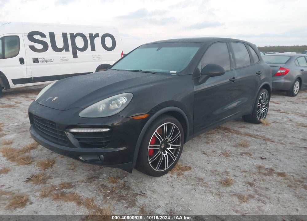 2012 PORSCHE CAYENNE TURBO VIN: WP1AC2A2XCLA84210