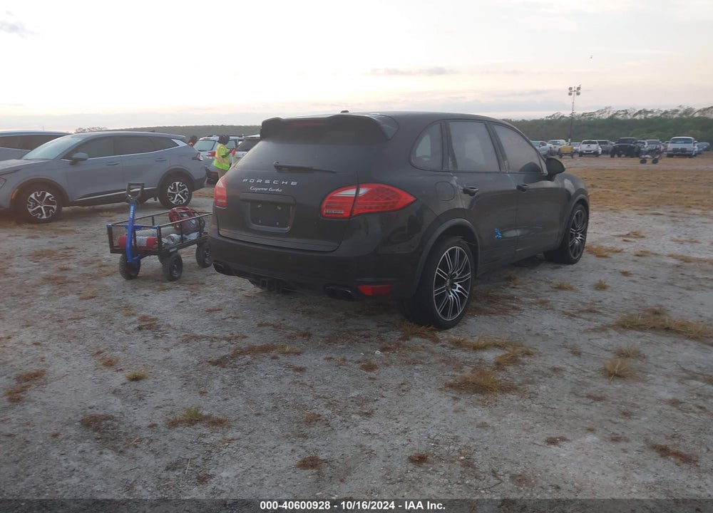 2012 PORSCHE CAYENNE TURBO VIN: WP1AC2A2XCLA84210