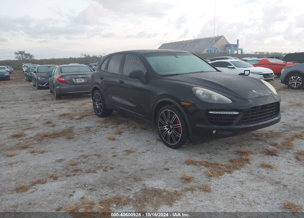 2012 PORSCHE CAYENNE TURBO VIN: WP1AC2A2XCLA84210