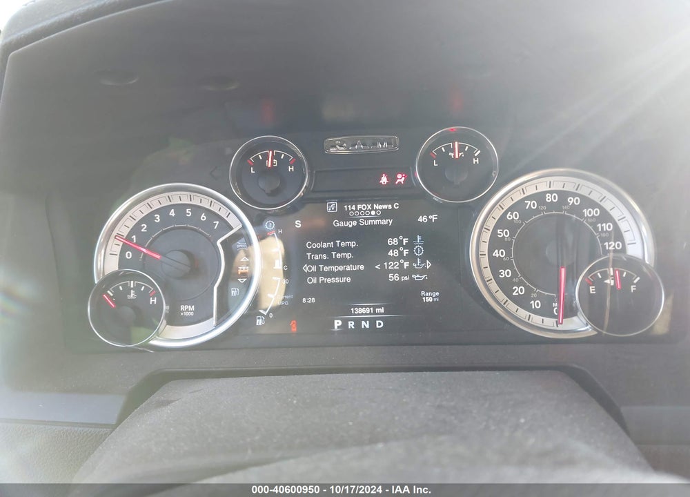 2016 RAM 1500 LAIE VIN: 1C6RR7NT1GS308891