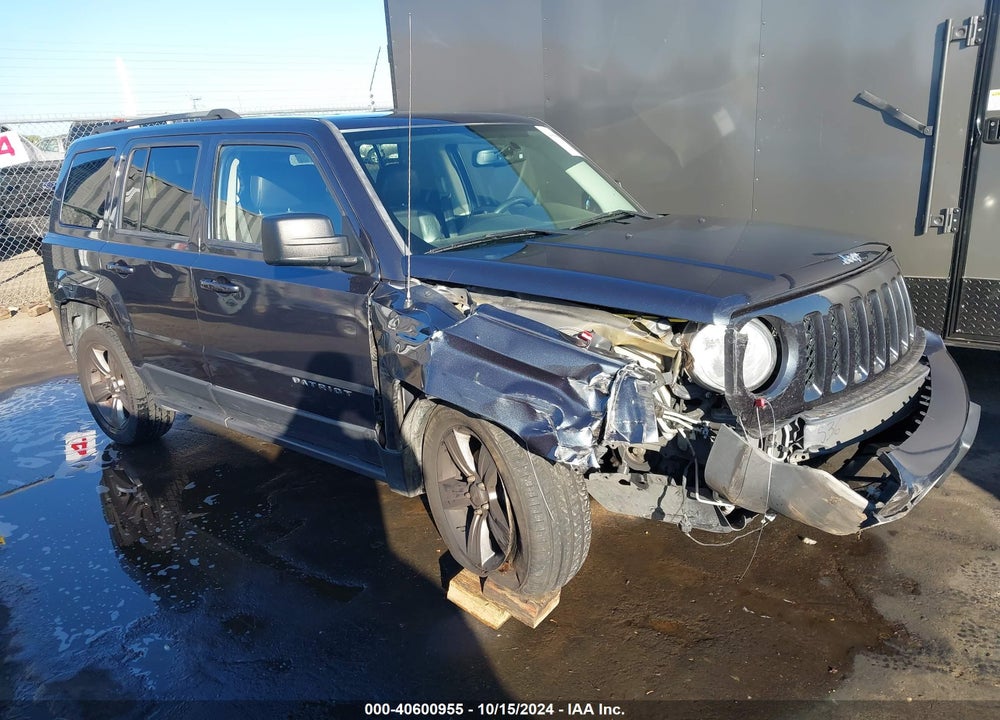 2014 JEEP PATRIOT HIGH ALTITUDE VIN: 1C4NJPFA2ED680625