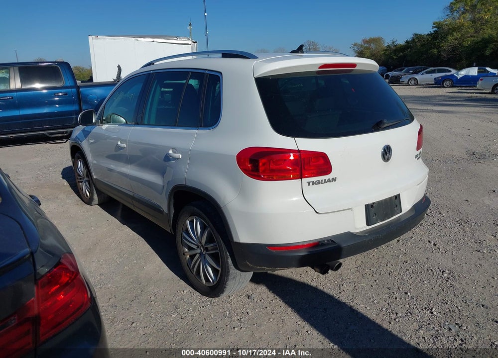 2013 VOLKSWAGEN TIGUAN SE VIN: WVGBV3AX7DW620074