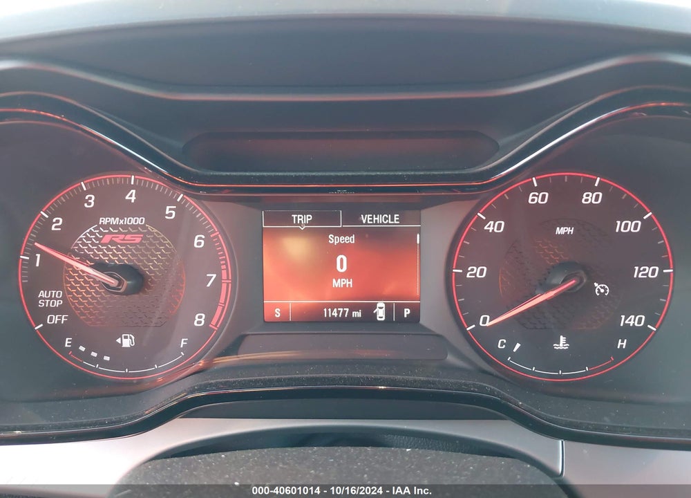 2024 CHEVROLET TRAX FWD 1RS VIN: KL77LGE20RC003658