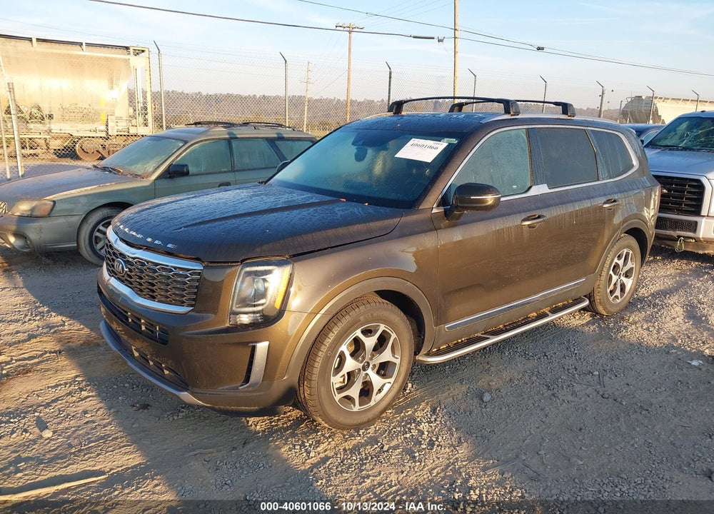2021 KIA TELLURIDE EX VIN: 5XYP3DHC8MG162521
