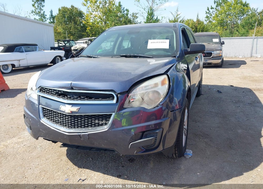 2013 CHEVROLET EQUINOX LS VIN: 2GNALBEK9D6145382