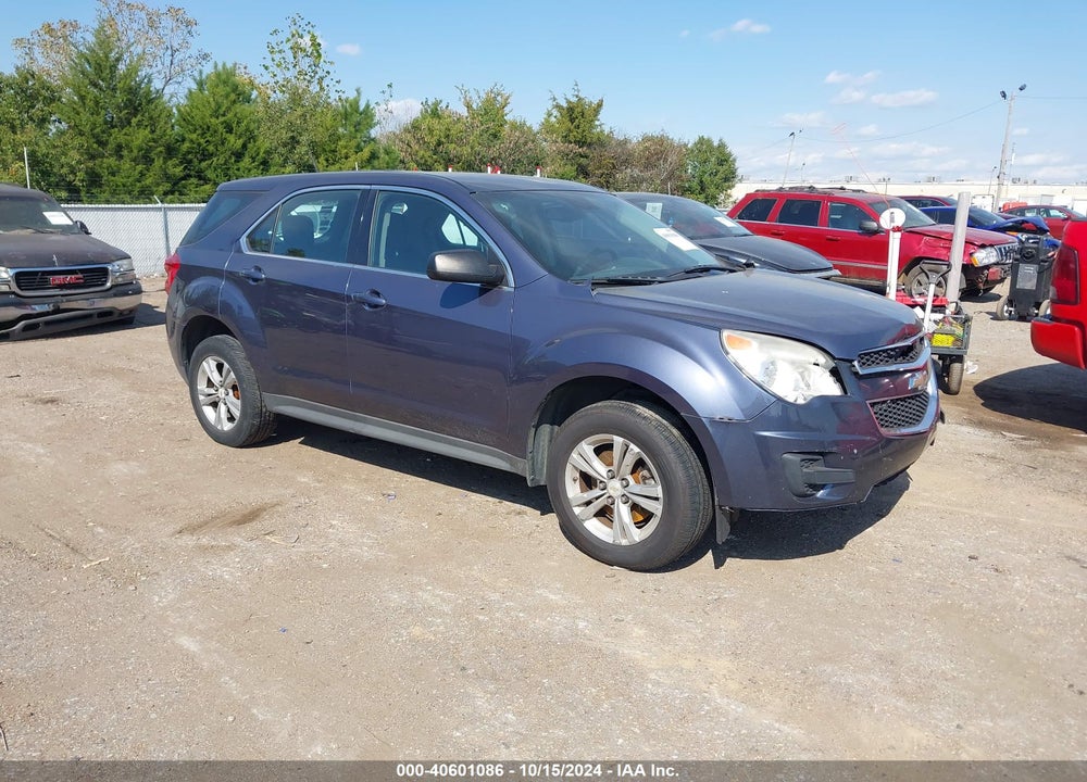 2013 CHEVROLET EQUINOX LS VIN: 2GNALBEK9D6145382