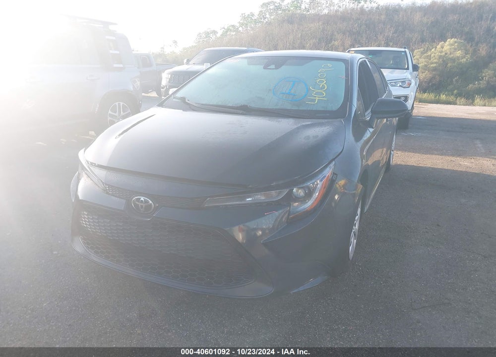2021 TOYOTA COROLLA LE VIN: JTDEPMAE4MJ156884