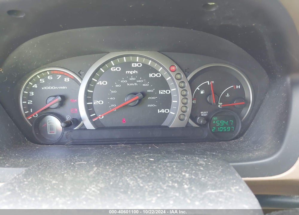 2005 HONDA PILOT EX-L VIN: 5FNYF18575B017278