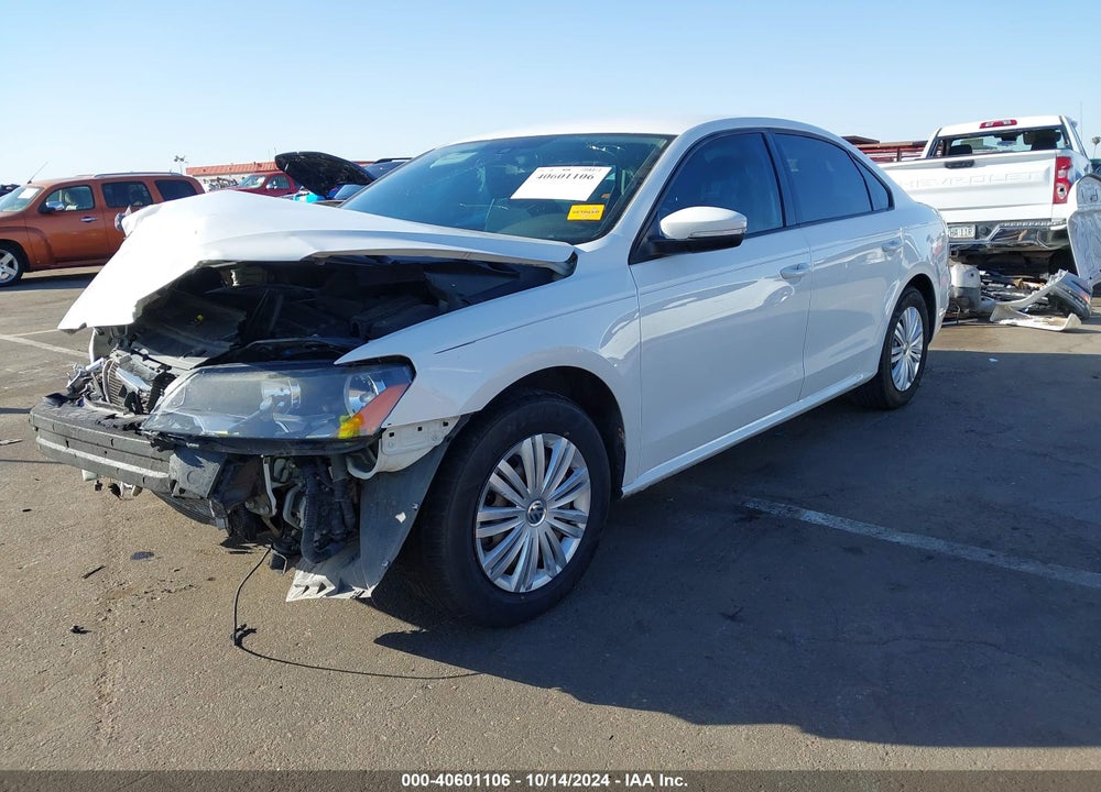 2015 VOLKSWAGEN PASSAT 1.8T S VIN: 1VWAT7A34FC002433