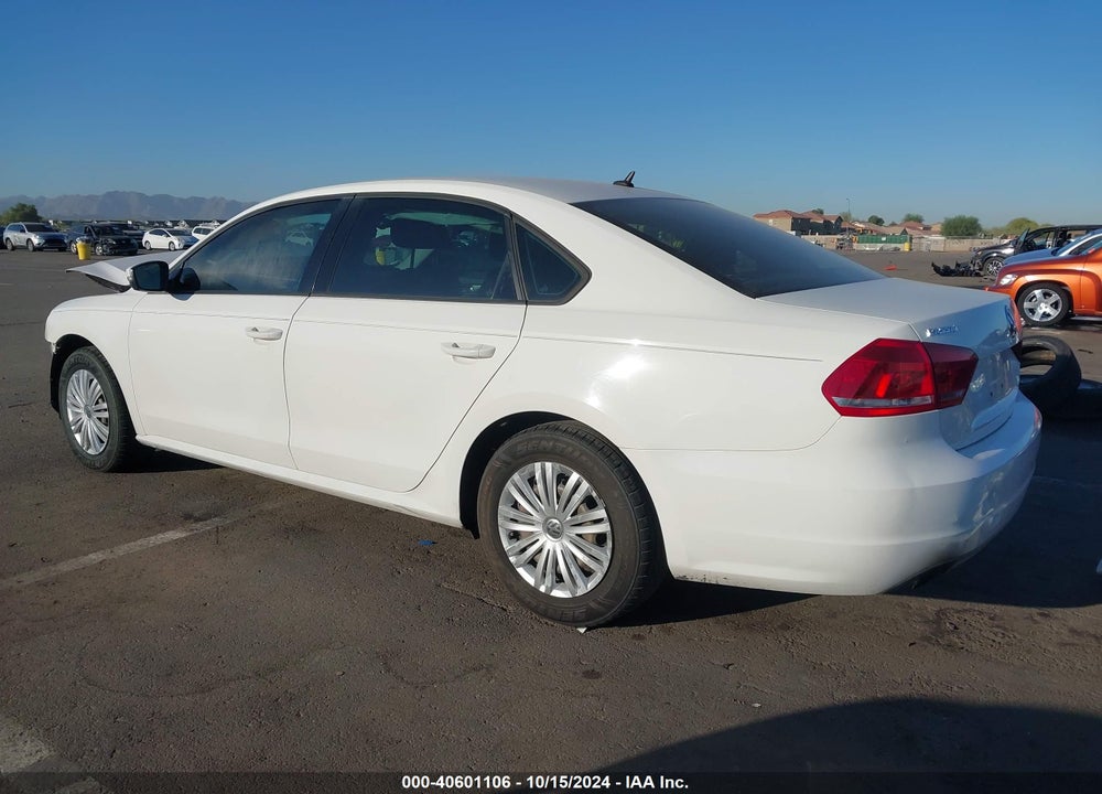 2015 VOLKSWAGEN PASSAT 1.8T S VIN: 1VWAT7A34FC002433