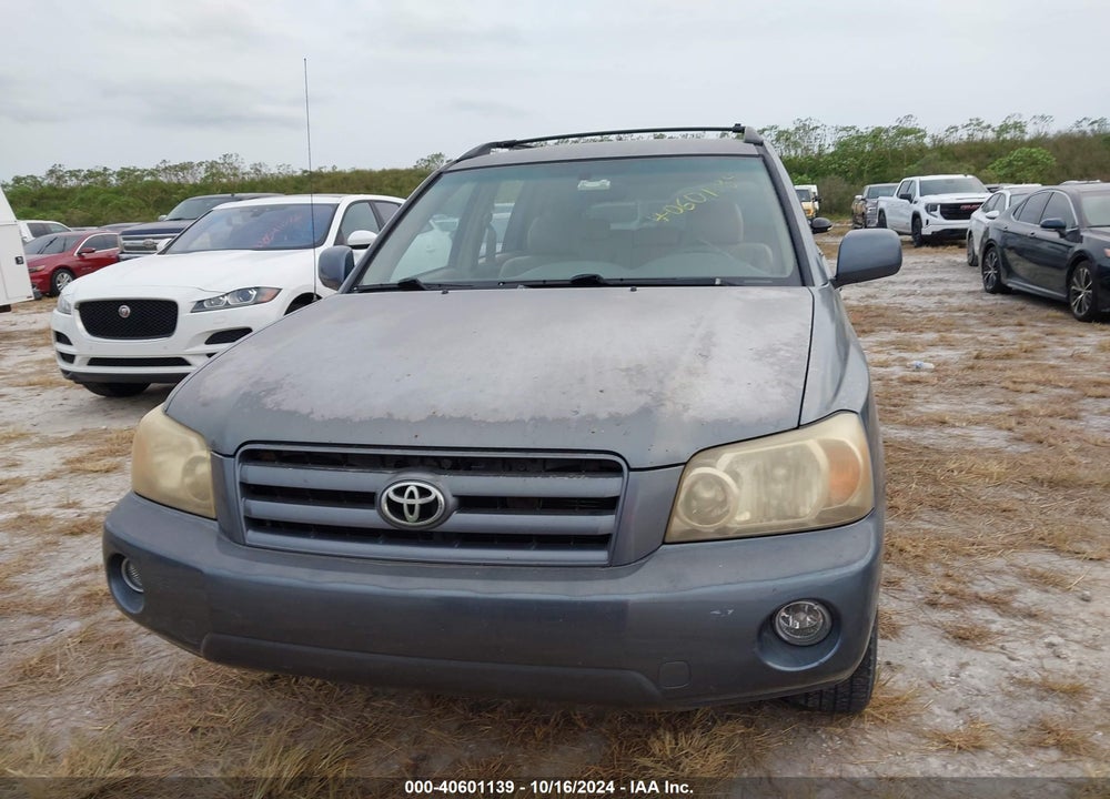 2006 TOYOTA HIGHLANDER BASE W/O 3RD ROW (A4) VIN: JTEGD21A160153092