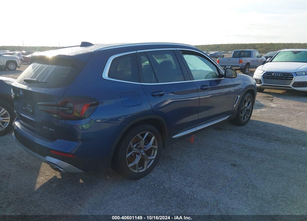 2022 BMW X3 XDRIVE30I VIN: WBX57DP02NN183378