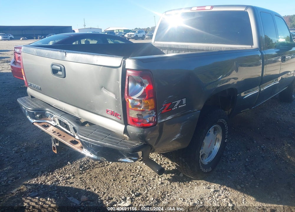 2002 GMC SIERRA 1500 SLE VIN: 2GTEK19T321311304