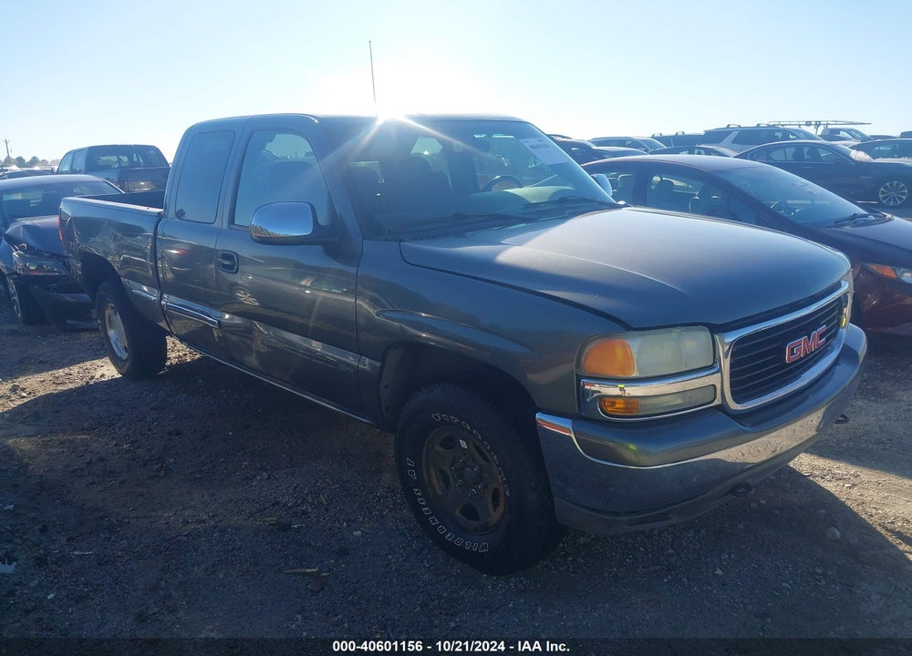 2002 GMC SIERRA 1500 SLE VIN: 2GTEK19T321311304