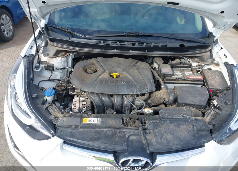 2016 HYUNDAI ELANTRA SE VIN: 5NPDH4AE0GH760177