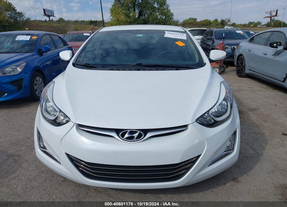 2016 HYUNDAI ELANTRA SE VIN: 5NPDH4AE0GH760177