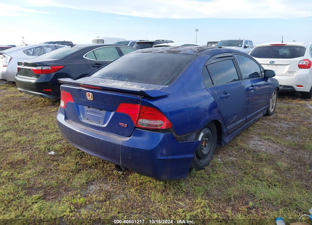 2008 HONDA CIVIC SI/SI MUGEN VIN: 2HGFA55578H704634