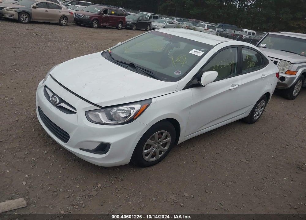 2014 HYUNDAI ACCENT GLS VIN: KMHCT4AE2EU639062