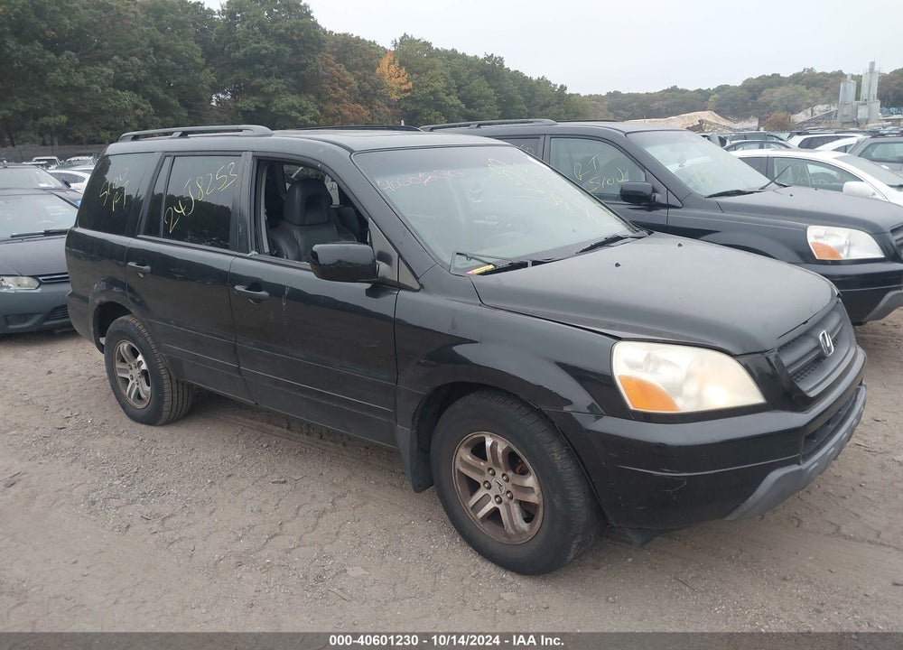 2005 HONDA PILOT EX-L VIN: 5FNYF18525B038104