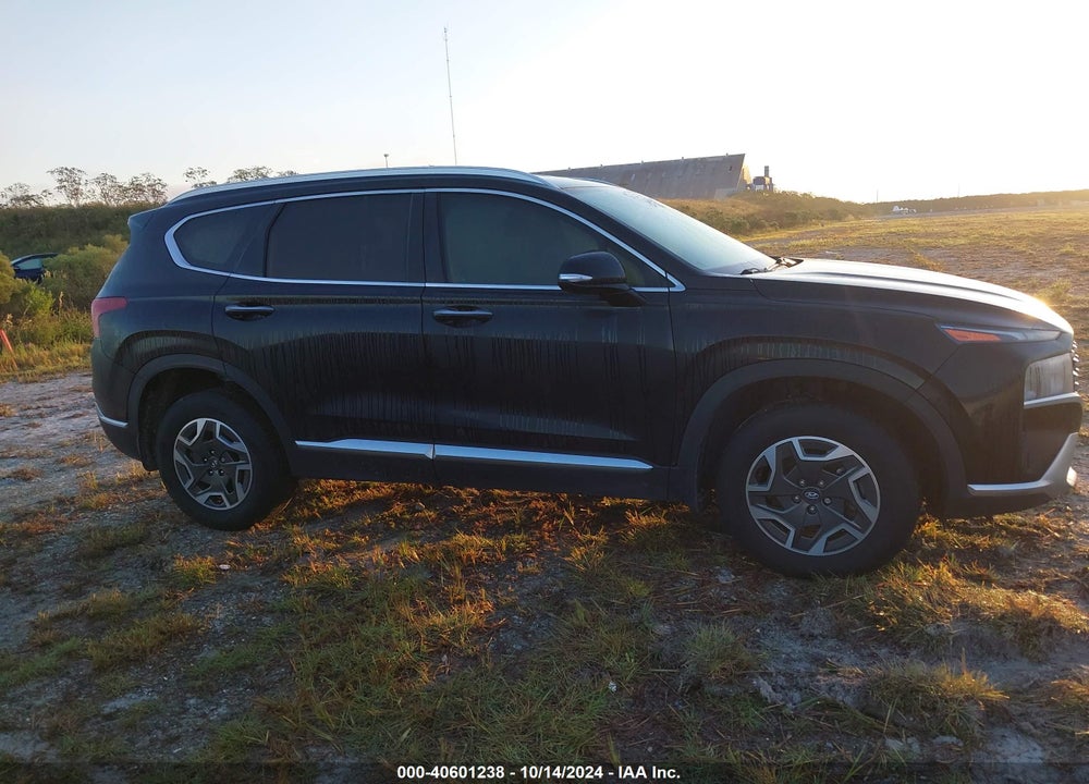 2022 HYUNDAI SANTA FE HYBRID BLUE VIN: KM8S2DA12NU044384
