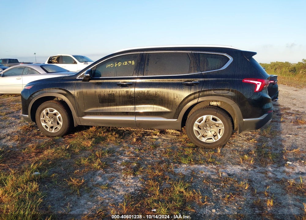 2022 HYUNDAI SANTA FE HYBRID BLUE VIN: KM8S2DA12NU044384