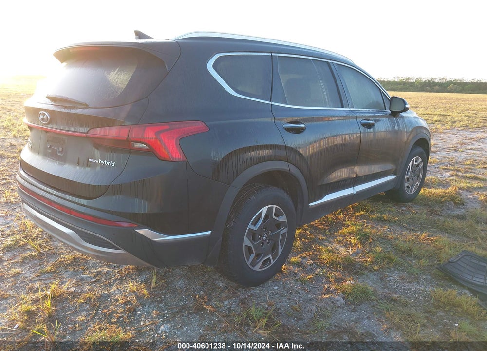2022 HYUNDAI SANTA FE HYBRID BLUE VIN: KM8S2DA12NU044384