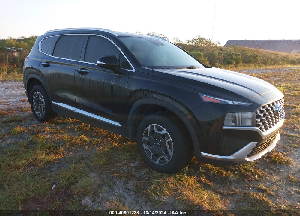 2022 HYUNDAI SANTA FE HYBRID BLUE VIN: KM8S2DA12NU044384